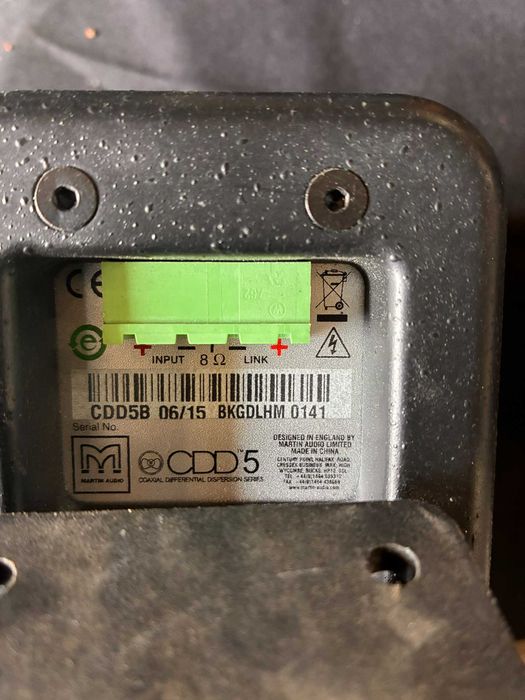 Boxe Martin Audio CDD5