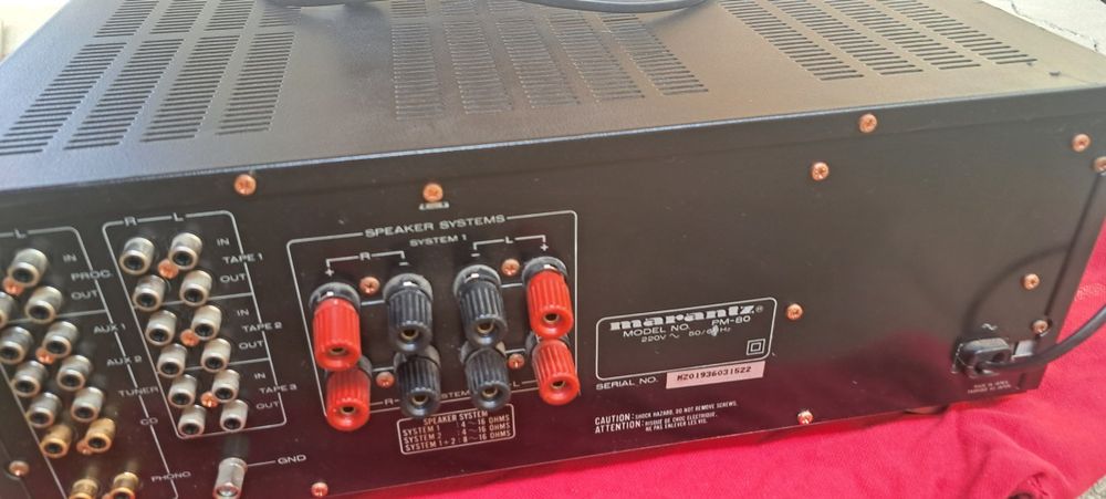 Amplifier Pm-80 Matantz