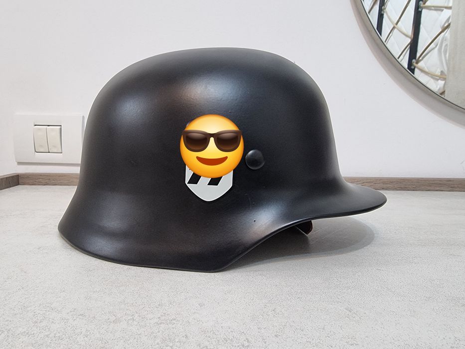 Casca soldat german M35 în stare exceptionala