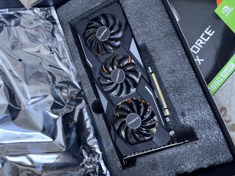 Видеокарта 1660 super 6 gb