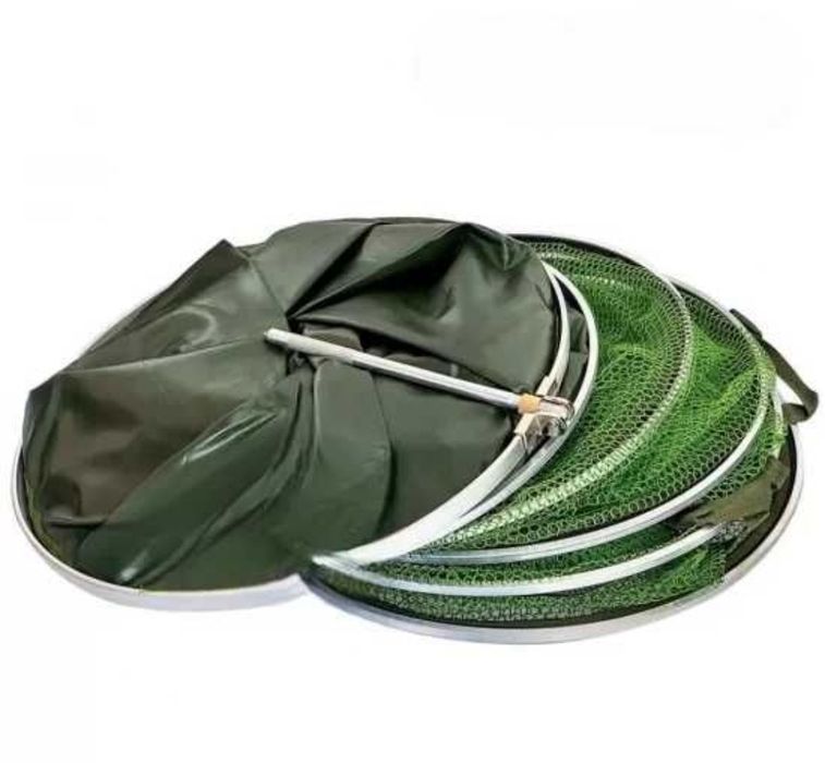 Гумиран живарник на DAIWA в непромукаем калъф . 2мт до 3.5мт