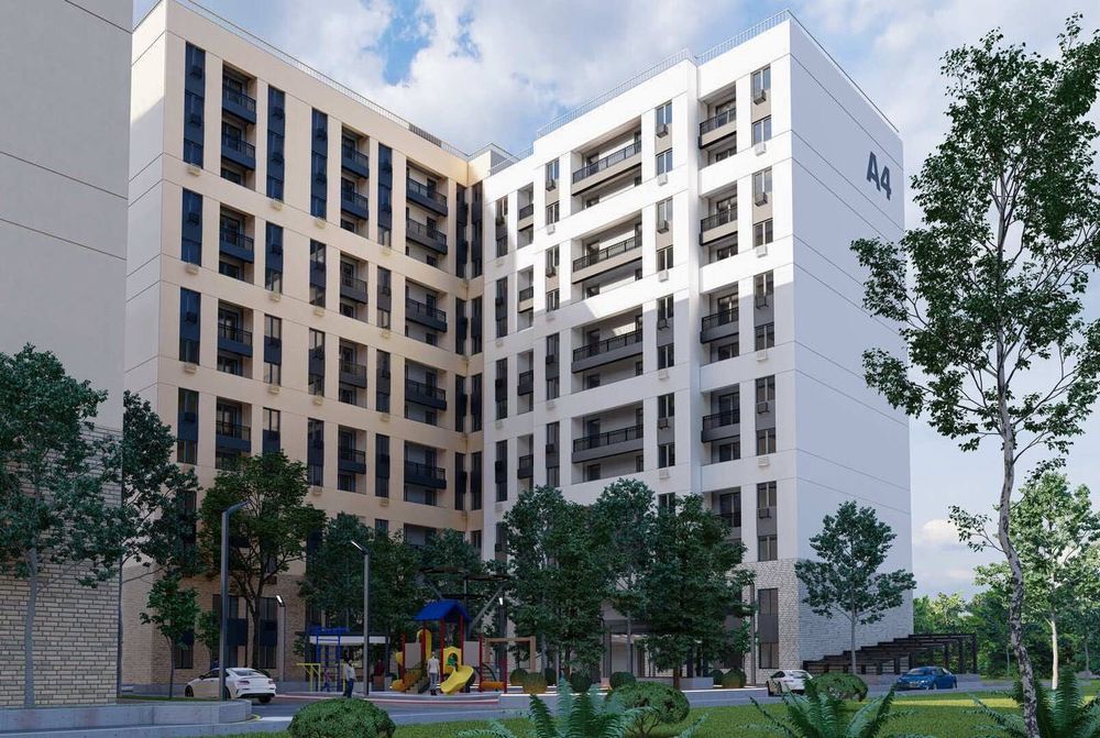 2-комнатная квартира 52,6 м², ЖК Dreamland Parkent Паркентский