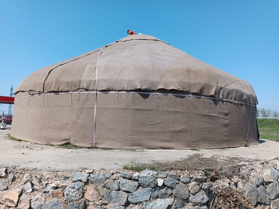 Юрта утов для войлока