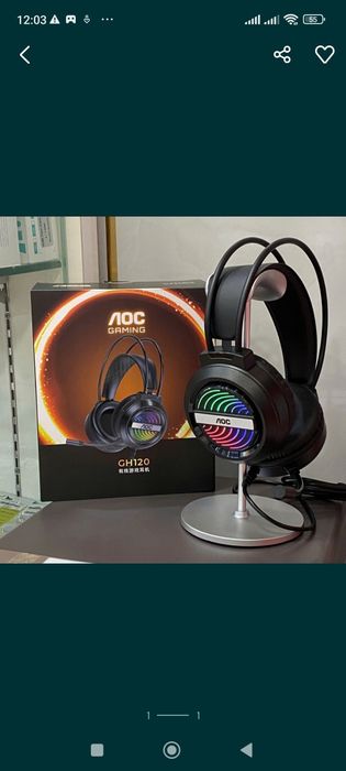 Новые Наушники игровые с микрофоном