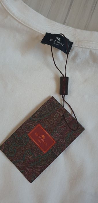 ETRO Milano Cotton Made in Italy Womens M НОВО ОРИГИНАЛ Дамска Тениска