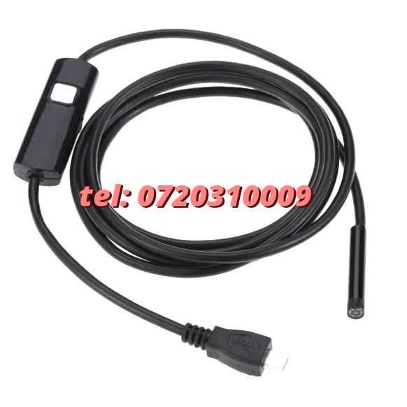 Camera Endoscop Inspectie Android  Usb 6 Led Ir Subacvatica Hd72