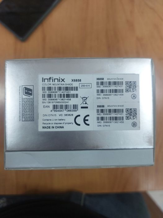 Infinix NOT 50. 8+8/256