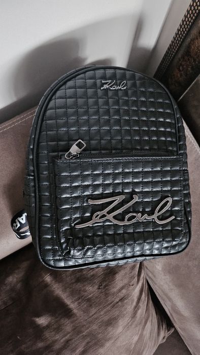 Кожена раница karl lagerfeld