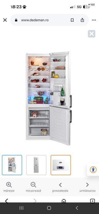 Combina Beko DBK386WDR+