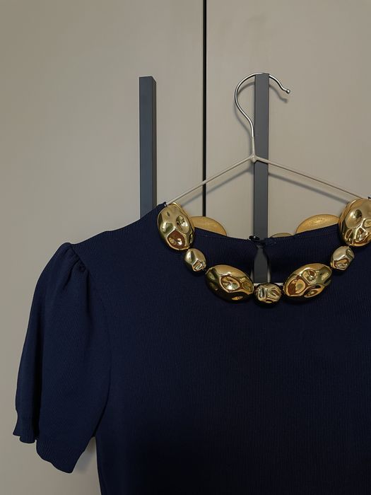 Тениска с колие ZARA