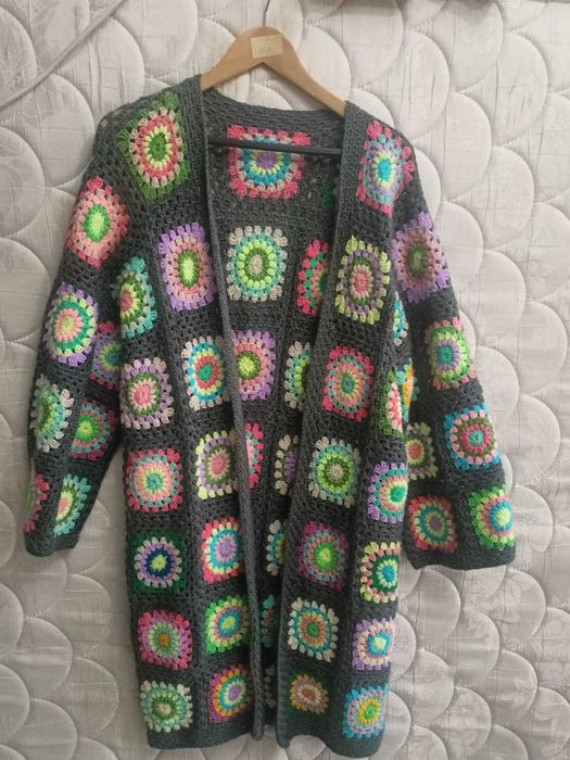 Креативный кардиган