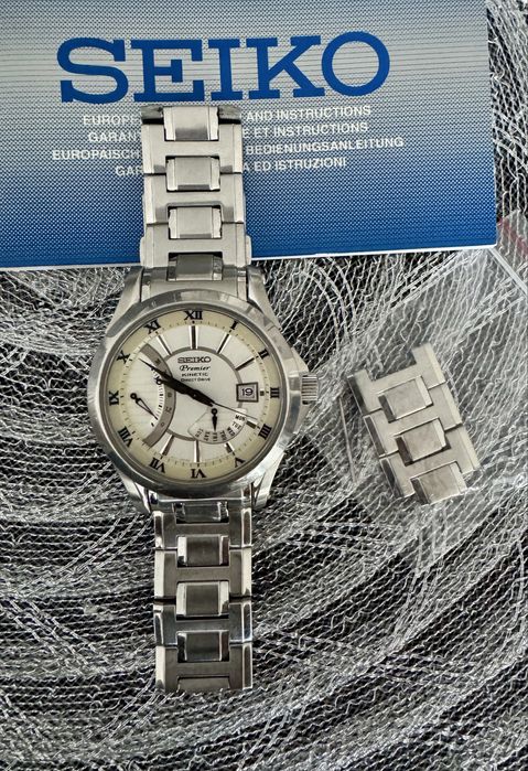 Seiko Premier Kinetic Direct Drive SRH007