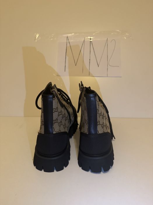 Bocanci/Ghete Gucci GG boots full brown,