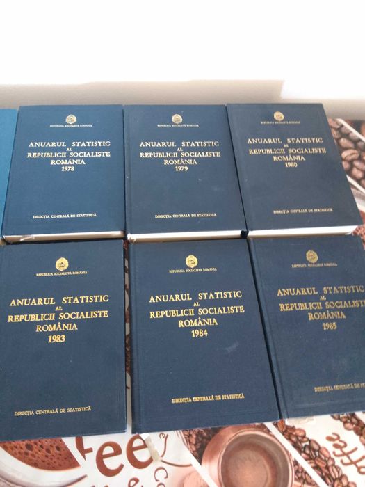 Vând cărți rare,Anuar de statistică R.S.R.