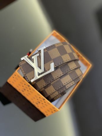 Curea Louis Vuitton Brown Grid cu catarama Black Piele 120cm Bucuresti  Sectorul 4 •