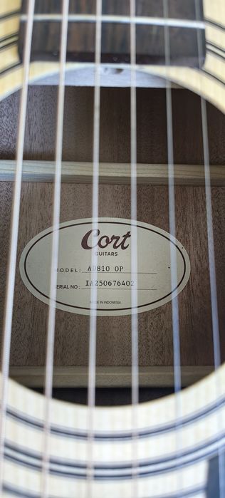 Новая трансакустическая гитара Cort