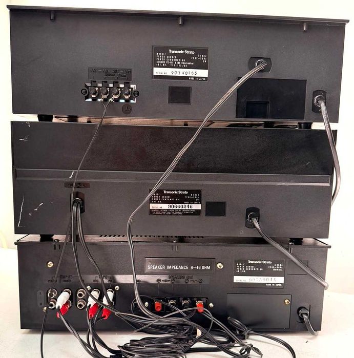Transonic Strato amplificator stereo statie amplificare linie audio 4004 Deck, Tuner Amplificator Made in Japan