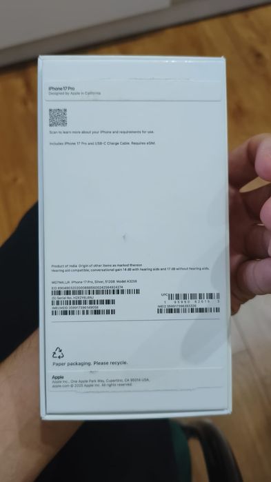 Iphone 17 pro 512 Гб