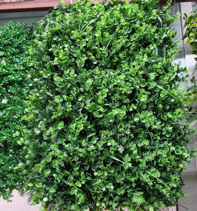 Panou verde decorativ artificial 60 x 40 cm  cu aspect natural