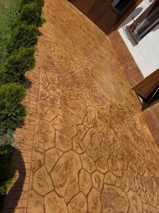 Щампован Шлайфан и Ресан Бетон