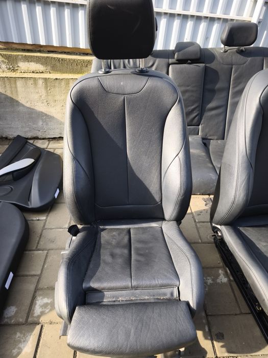 Scaune interior recaro piele neagra încălzit BMW F30 M Sport