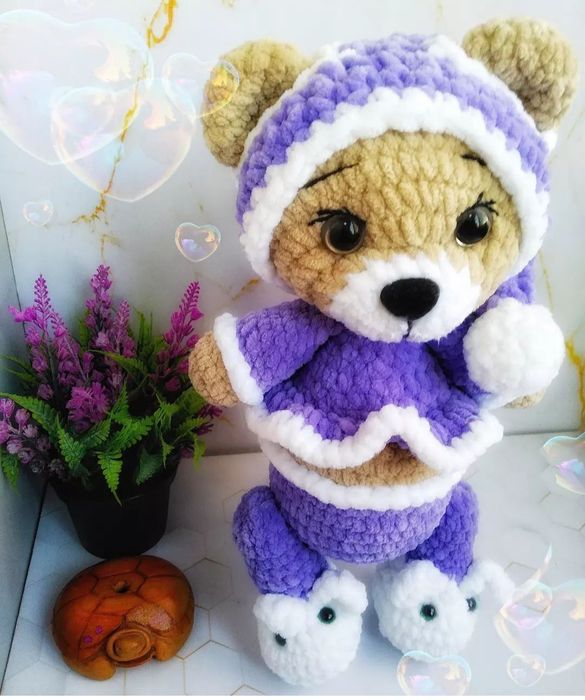 Вязанные игрушки, ручной работы.