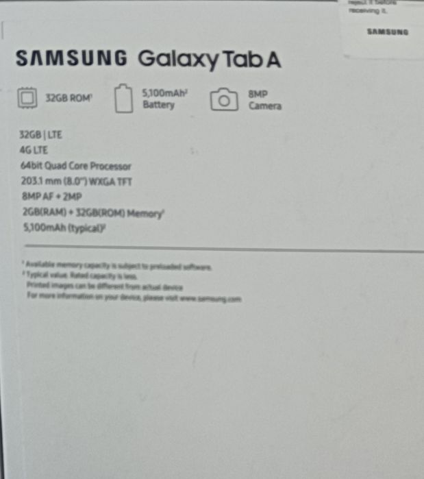 Два за 100 €: Samsung Galaxy Tab A