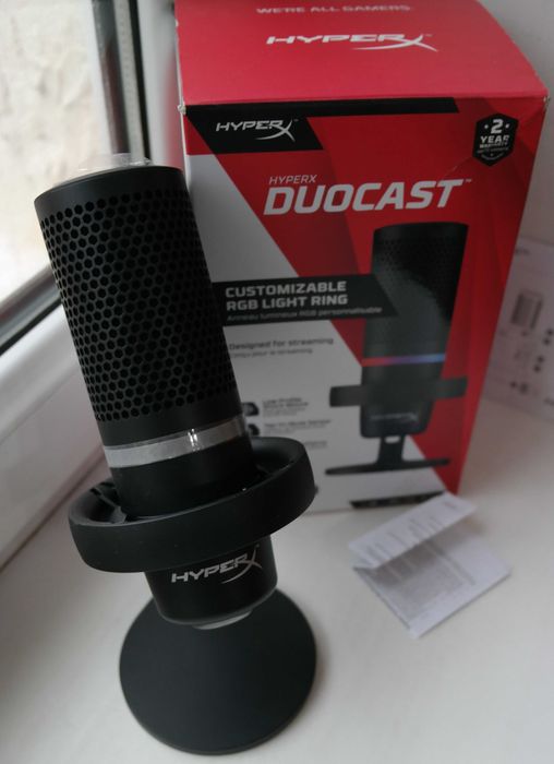 Микрофон HyperX DuoCast