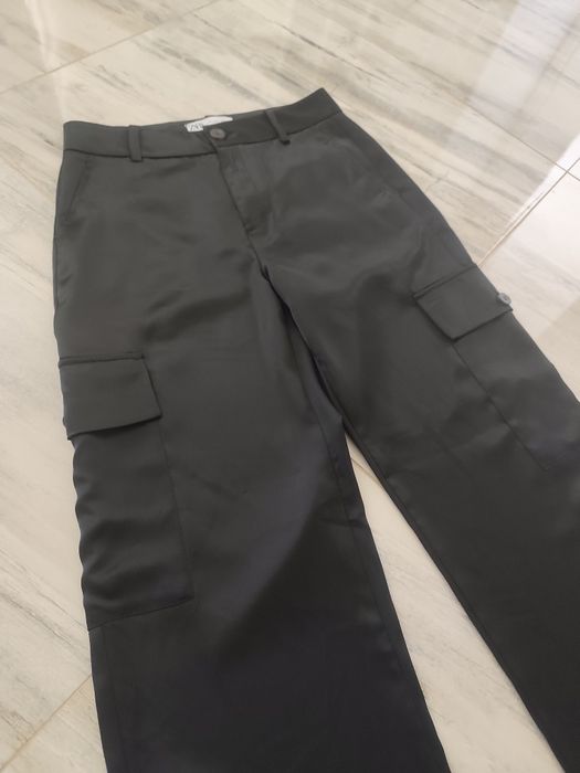 Сатениран Панталон ZARA