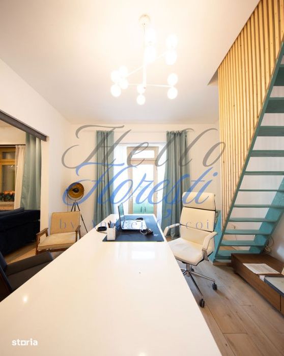 Apartament la curte comuna, 3 camere, 76MP, superfinisat, zona Scala