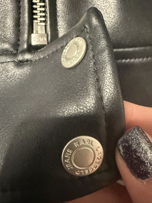 Дамско кожено яке Karl Lagerfeld