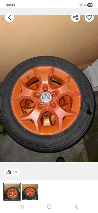 Jante 16' +  cauciucuri de VARA