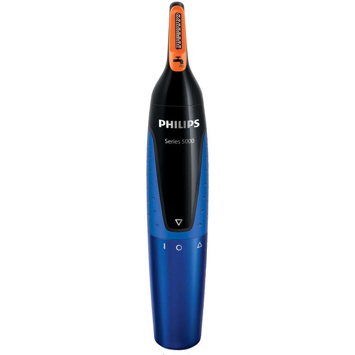Тример за лице Philips NT5175/16, Батерии, Неръждаема стомана
