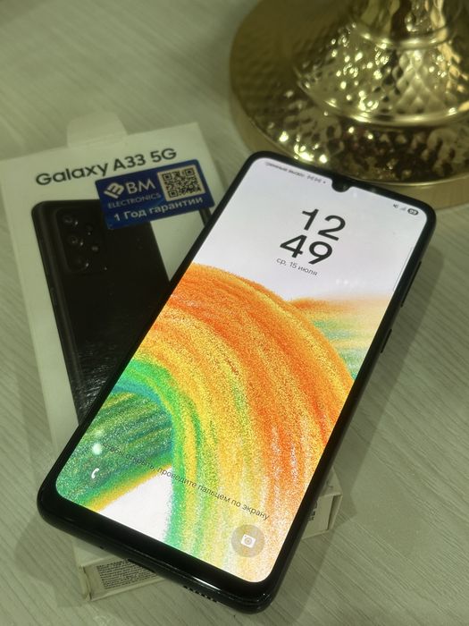 Samsung a33 5G нормальное состояние