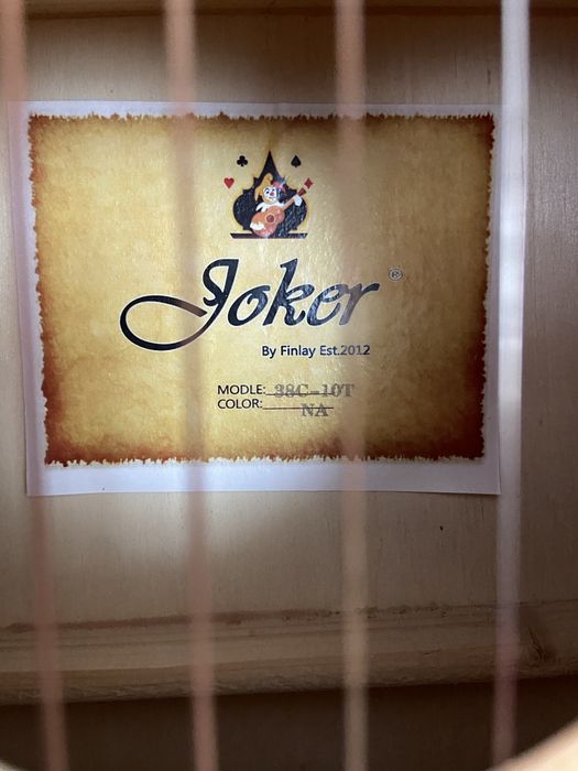 гитара joker 38 C