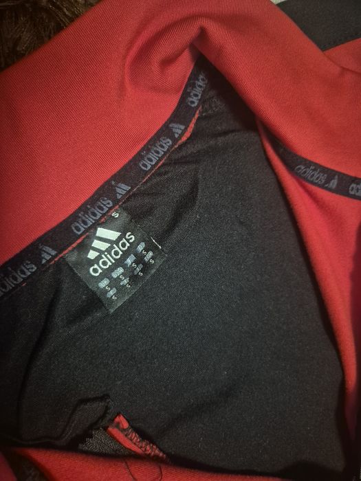 Trening Adidas copii – roșu/negru, stare foarte bună