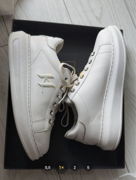 Sneakers piele Karl Lagerfeld • 38