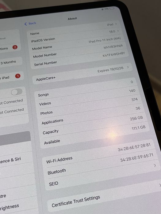 Ipad Pro M4 (11-inch) 256GB