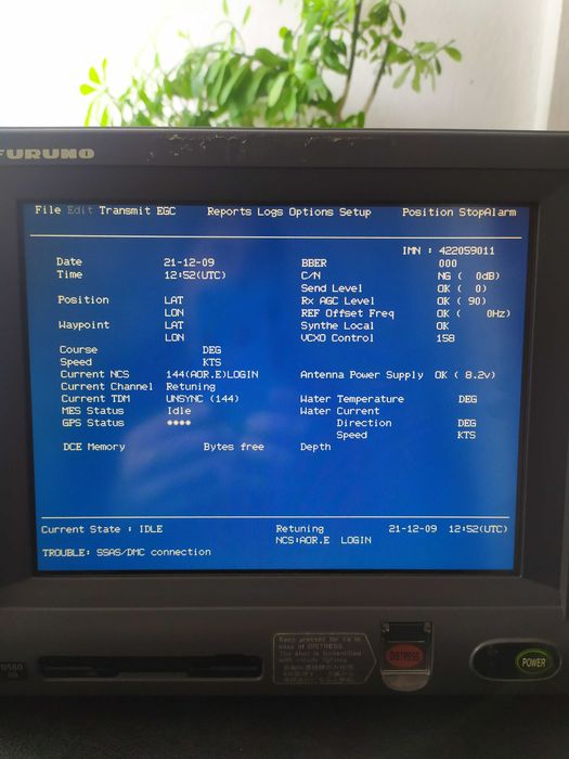 Мобилна корабно-земна станция InmarSat-C .Felcom 15