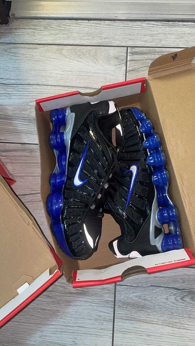 Nike Shox TL Negru-Albastru (43) FULLBOX | Livrare rapida cu verificare