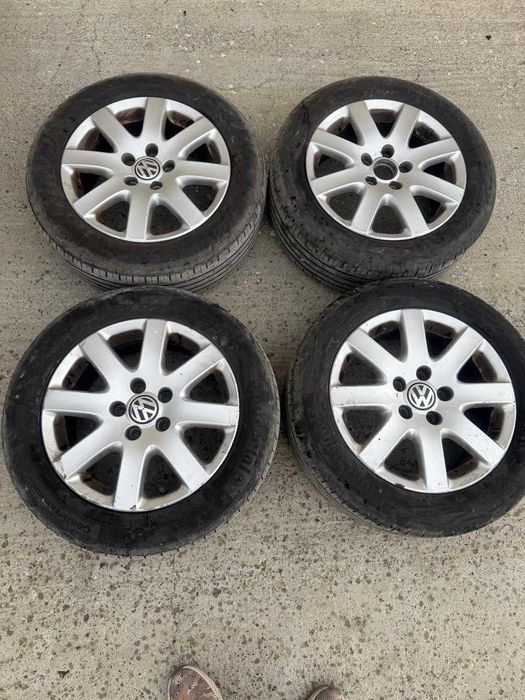 Set Jante aliaj R16 prindere 5x112 205/55/R16 VW SEAT SKODA