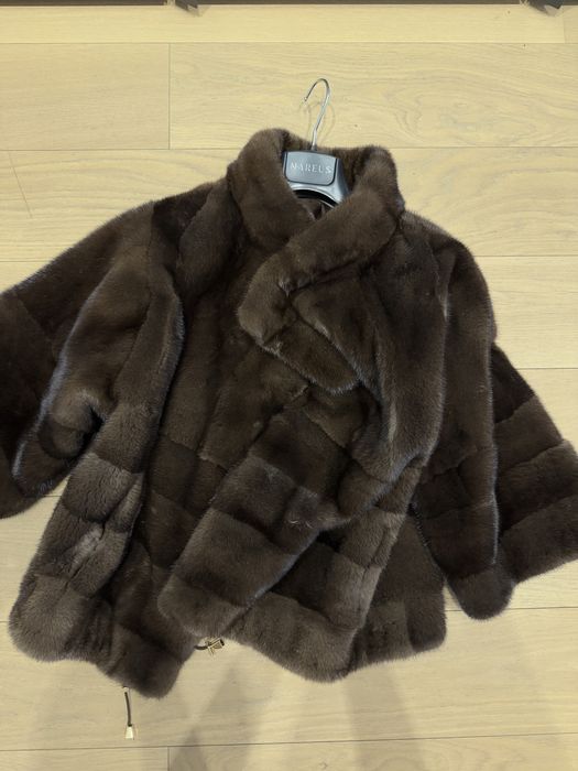 Haina blana vizon Mareus maro inchis