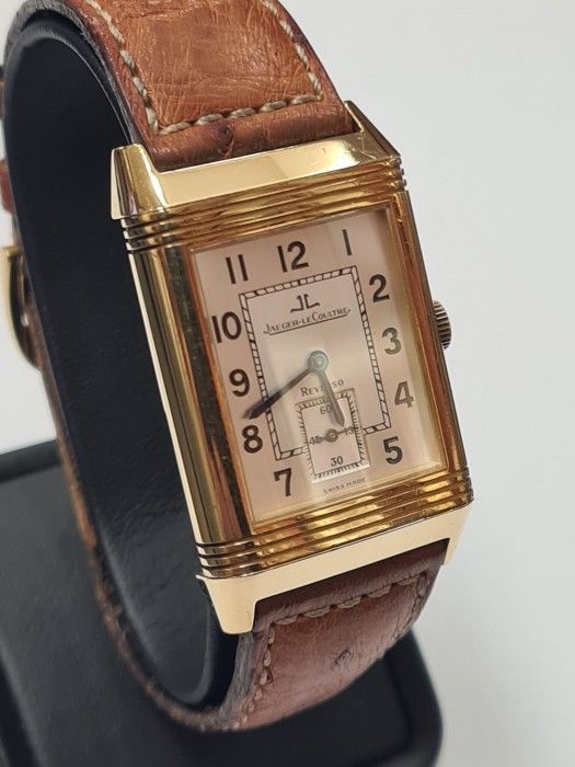 Ceas Jaeger‑LeCoultre Reverso din aur 18k