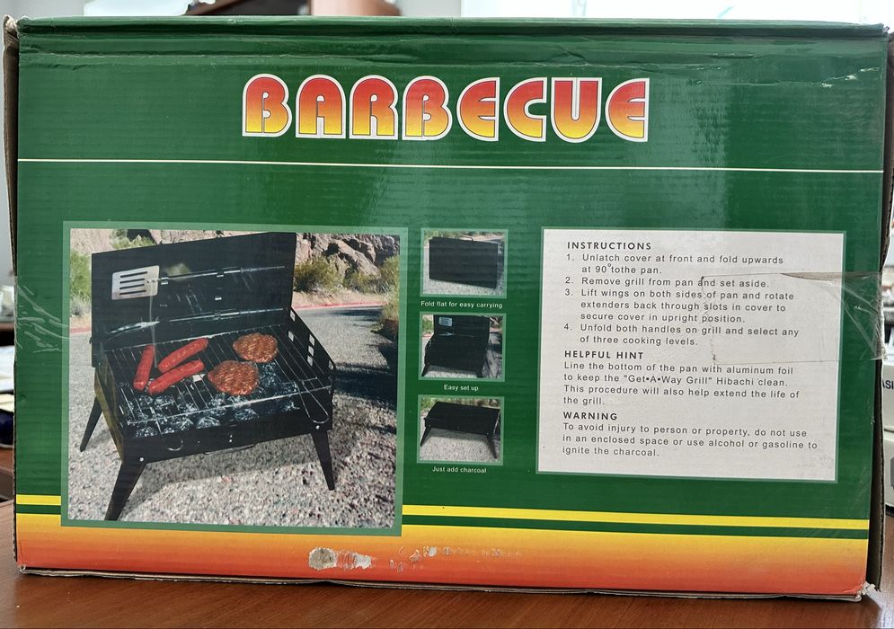 Переносной мангал (+барбекю)