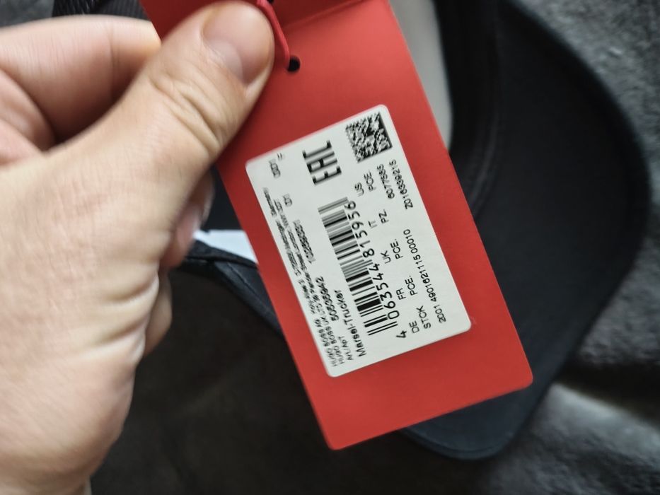 Hugo Marsel trucker șapcă neagra unisex cu logo brodat OS noua originala