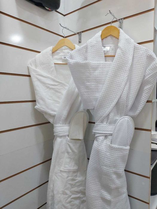 Вафельные халаты для гостиниц