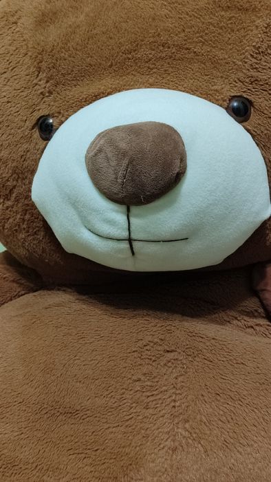 Огромная мягкая игрушка медведь