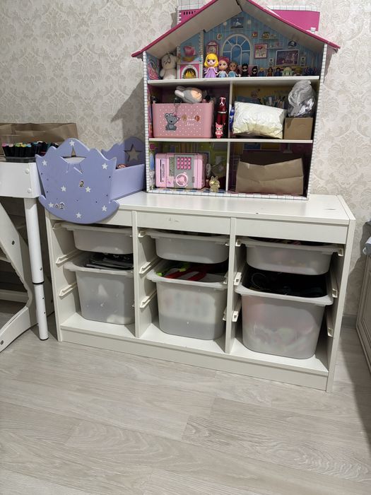 Стеллаж для игрушек ikea