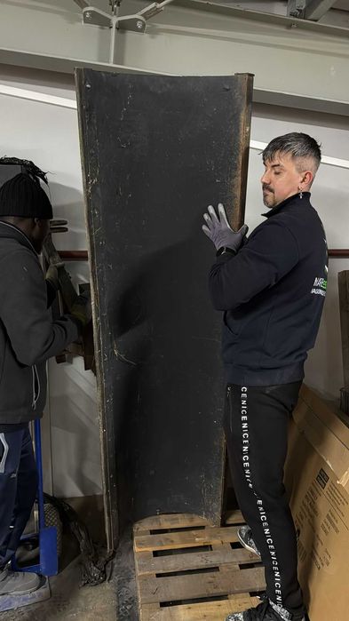 Lama Zăpadă Profesională 2m – Sistem Anti-Șoc & Prindere Triunghi