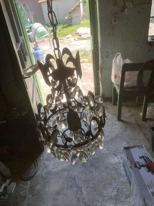 Lustra candelabru vintige